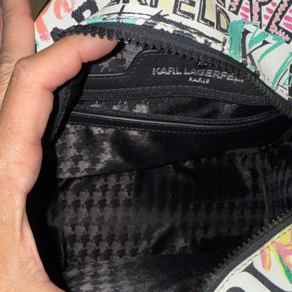 Karl Lagerfeld Paris Backpack Karl Pastel Multi Color.